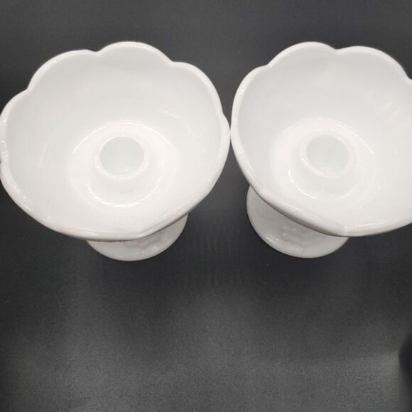 Indiana Glass vintage candle holders - Picture 6 of 10